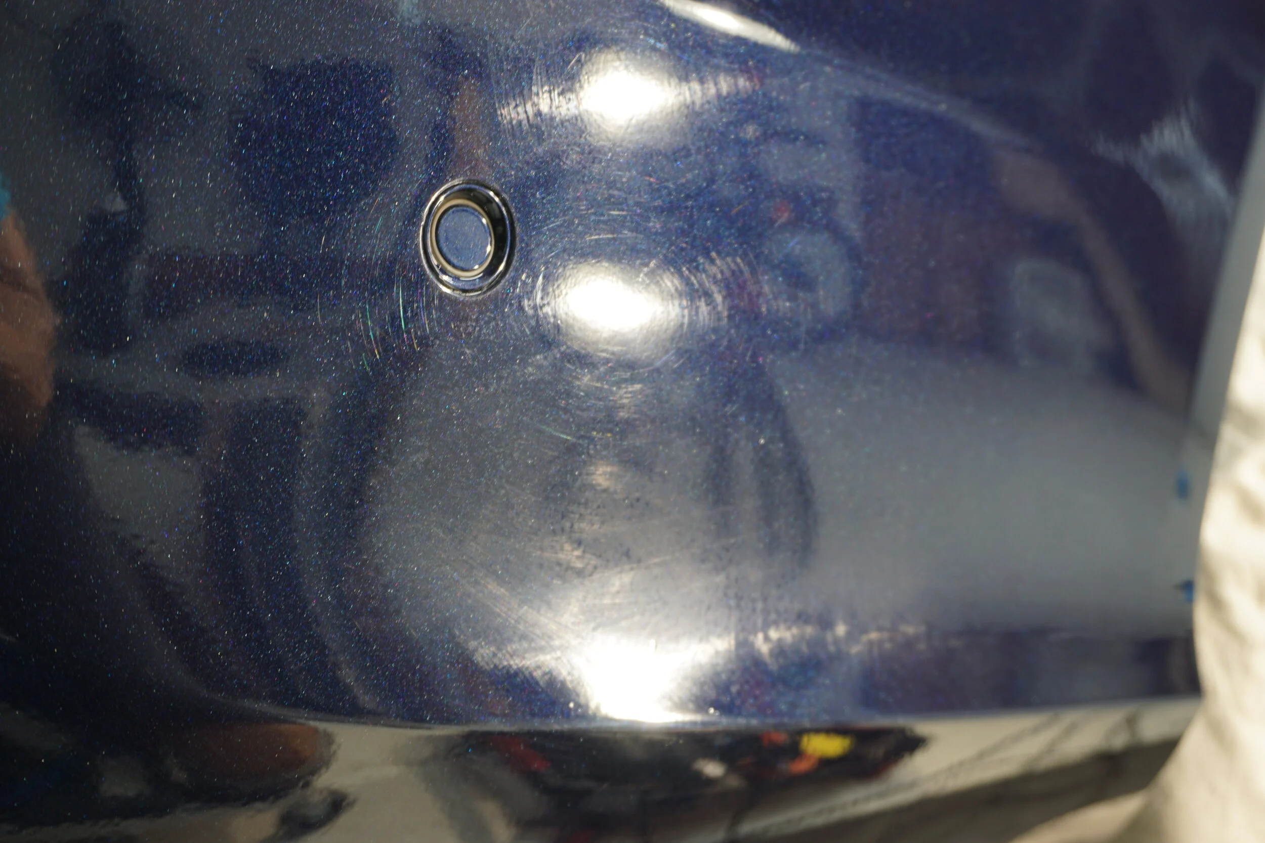 Rear Bumper isn’t even finished from the repaint