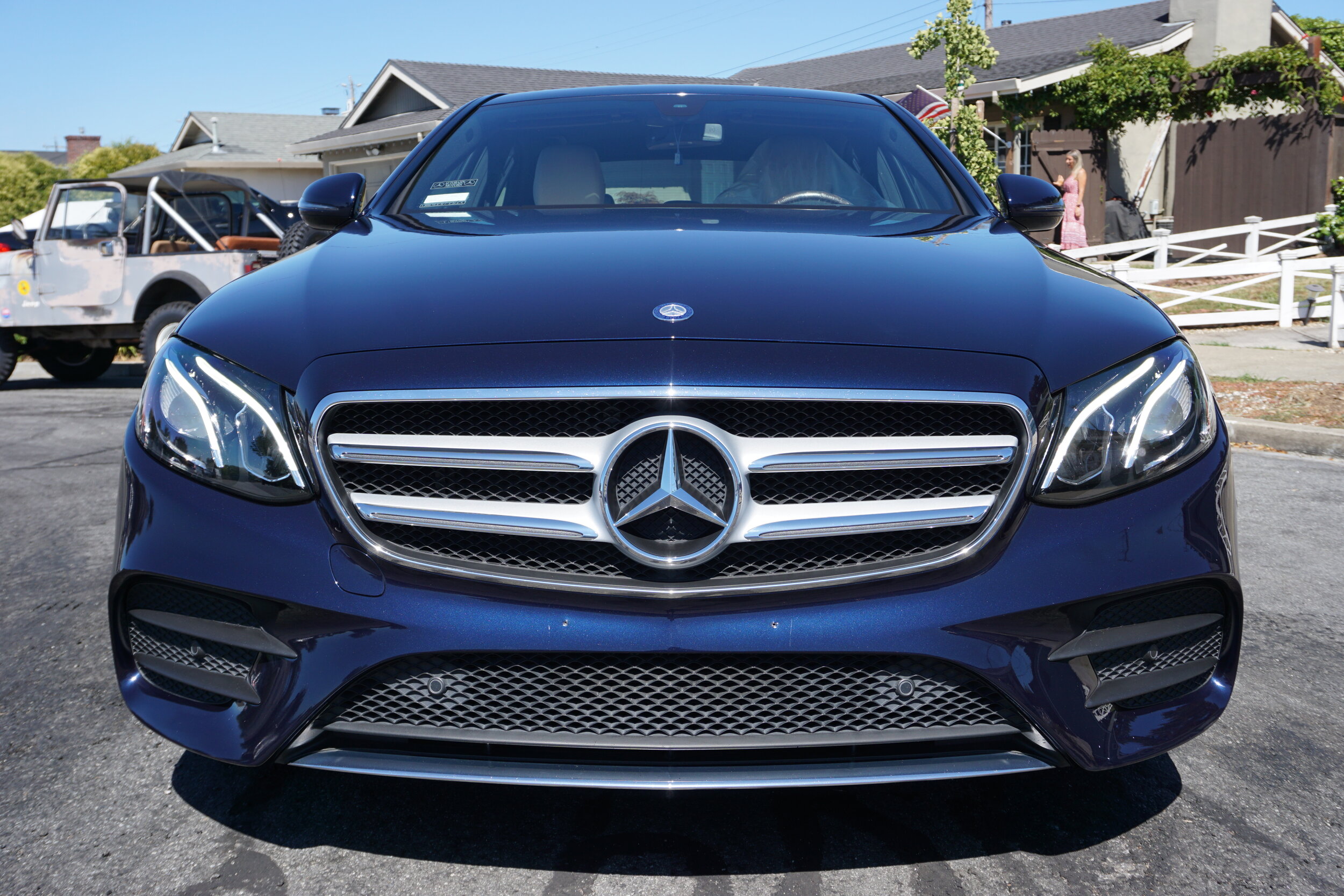 I like the headlight LEDs and front face of the E300.