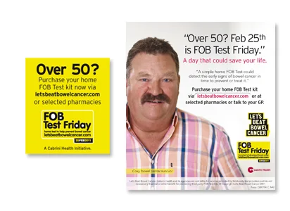 Print, web and social media advertising
