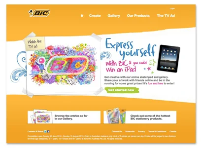 BIC Express Yourself Home.jpg