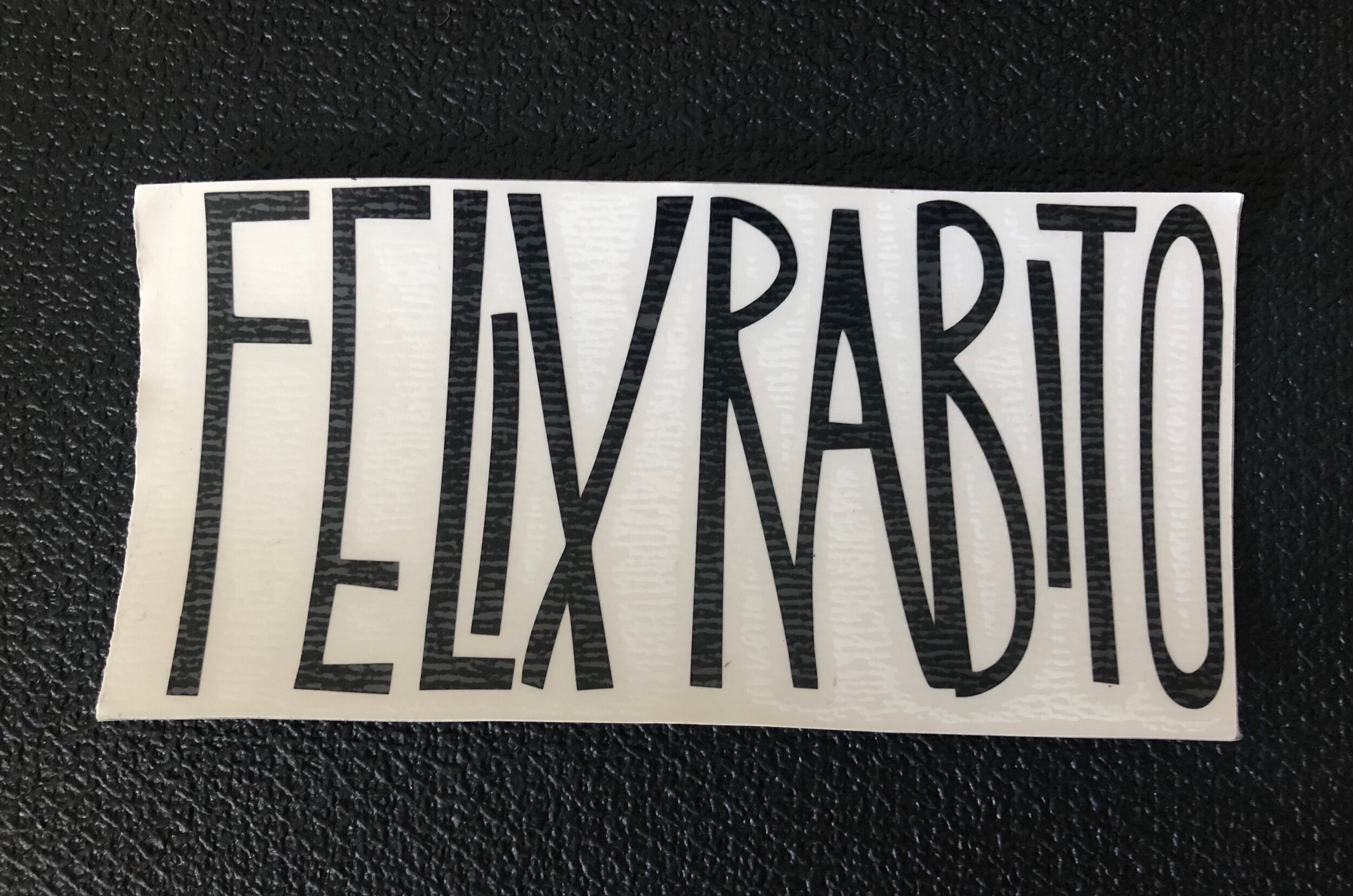 Album Cover Stickers — Felix Rabito