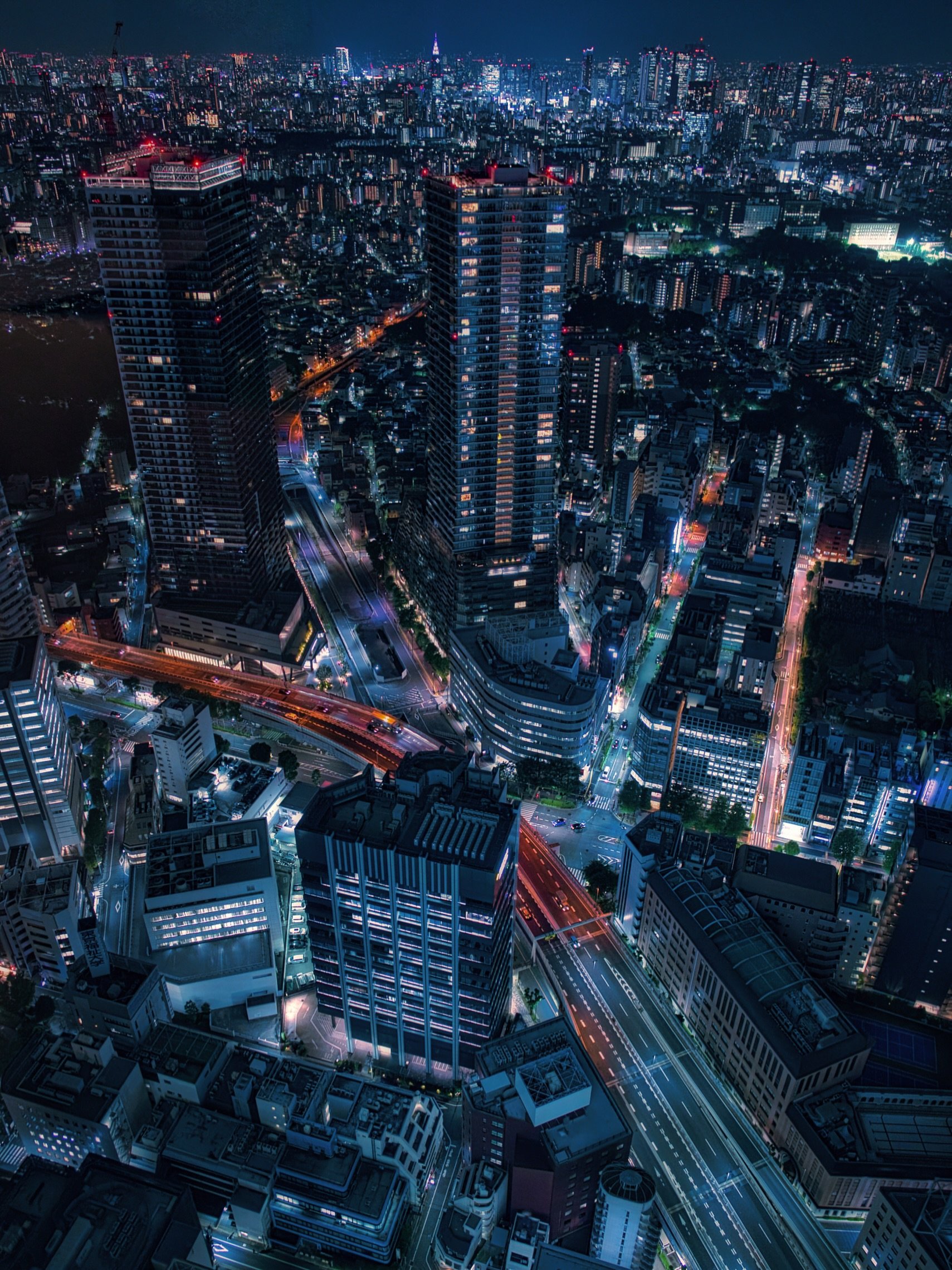 Tokyo doesn&rsquo;t sleep.
It hums.
Neon veins, endless motion, millions of stories stacked on top of each other.

Standing above this city feels like looking into the future through a camera lens.
Cold air, warm lights, shutter clicks echoing betwee