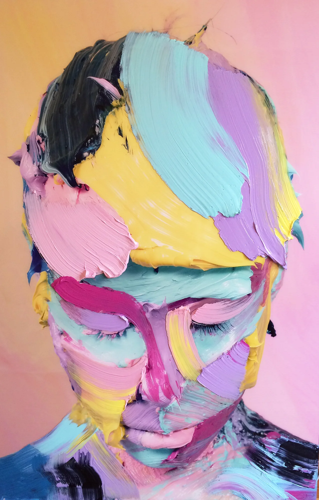 FEINT - Yellow/Pink #1