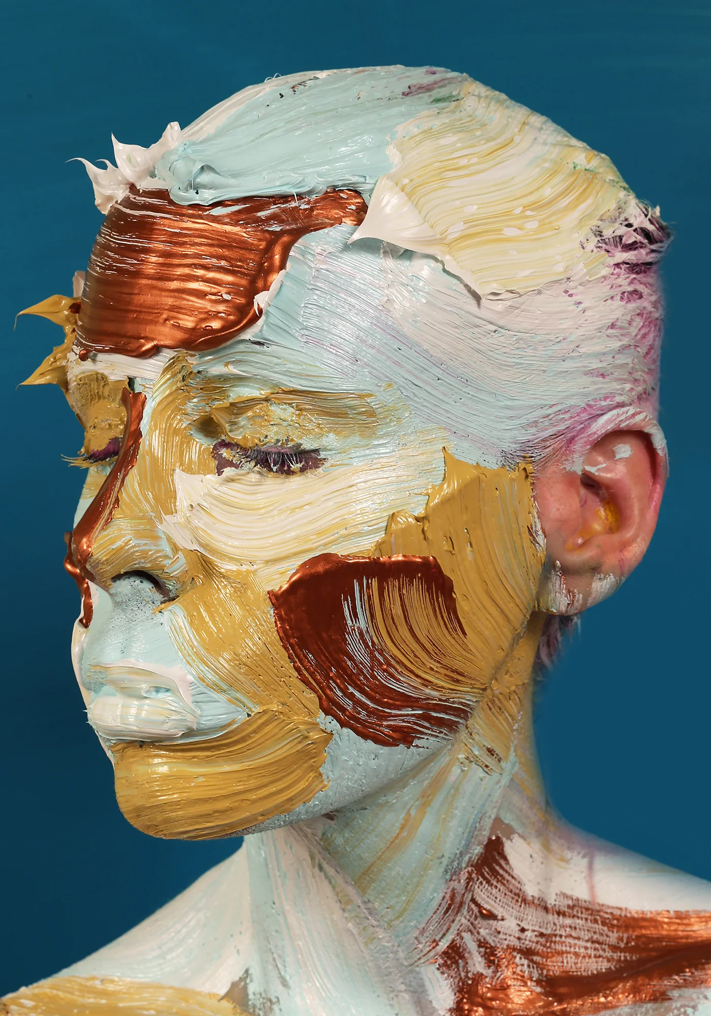 Copper & Blue - Blue #3