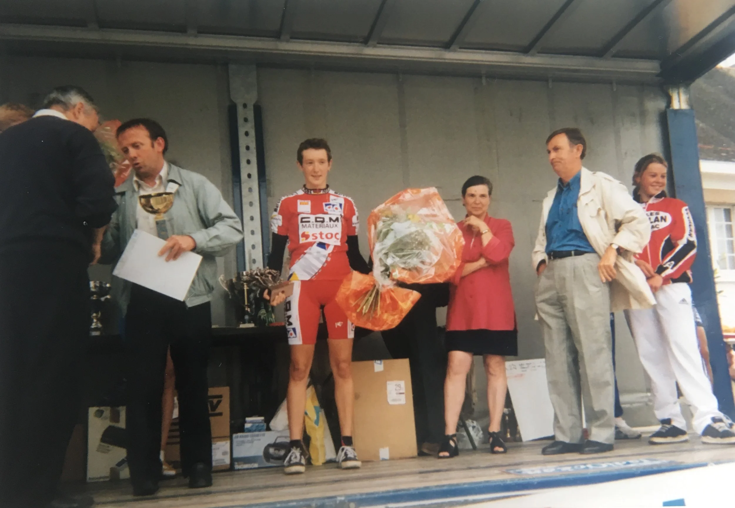 Supported by The Dave Rayner Fund racing for VC Quintin in 1999.