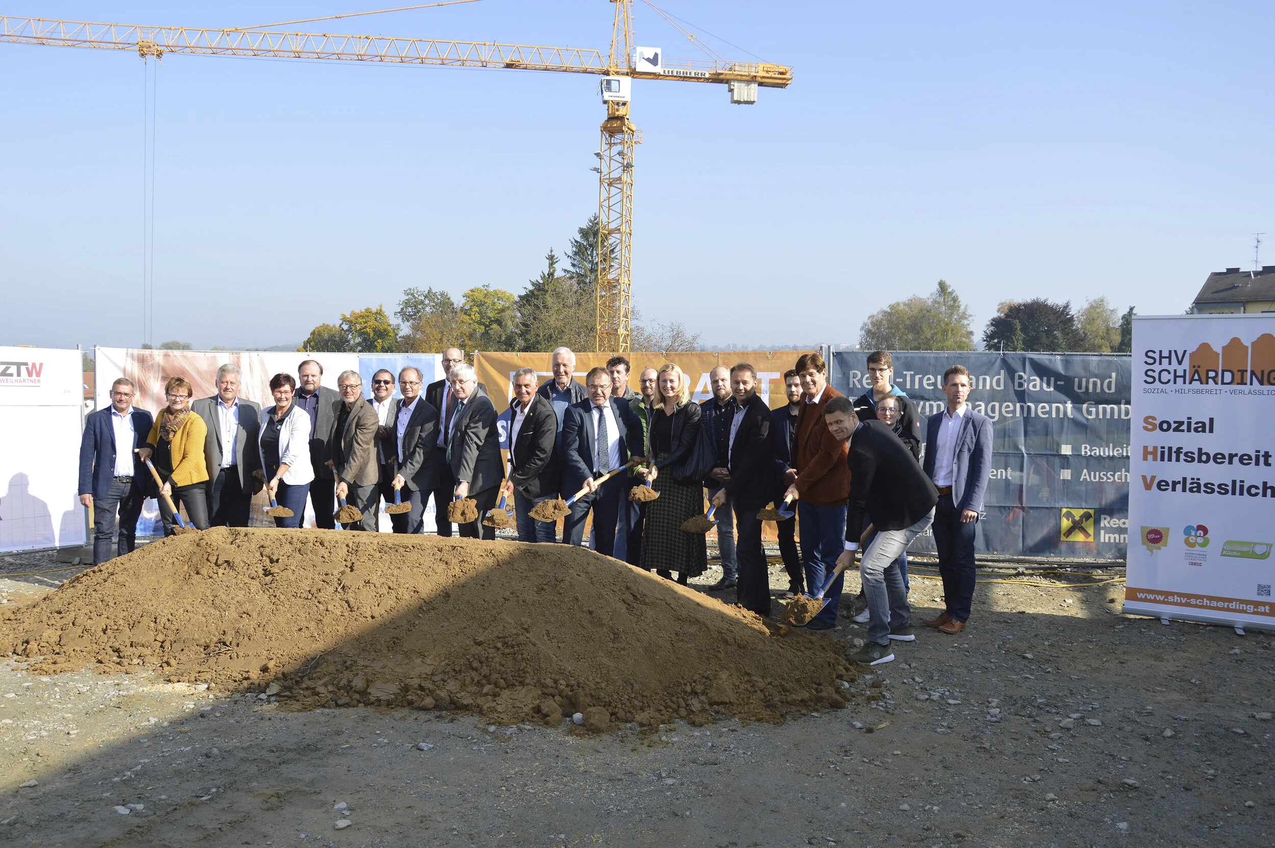 Spatenstich Zentrum Tummelplatz