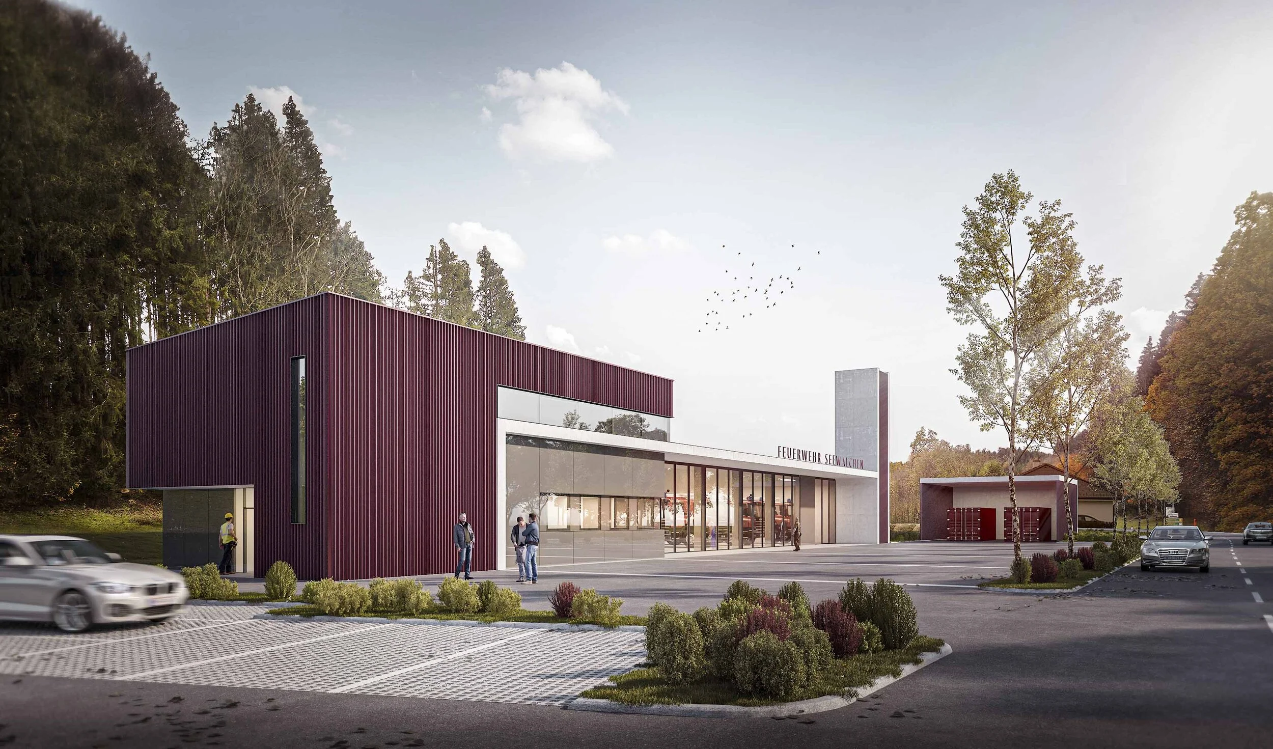 1.Preis Neubau Feuerwehr Seewalchen