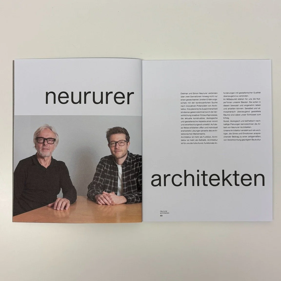 alle 5 jahre ver&ouml;ffentlichen wir eine analoge publikation mit unserem aktuellen team, abgeschlossenen projekten, meilensteinen und eine auswahl an wettbewerben der letzten jahren.

bei interesse einfach per pn melden - gerne senden wir euch ein 