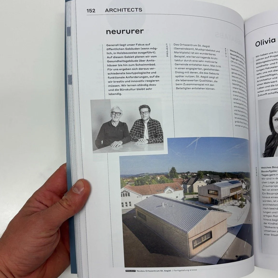 📘 wir sind wieder dabei! die aktuelle architektur.aktuell jahresausgabe ist da &ndash; und wir freuen uns, dass neururer erneut als eines der pr&auml;sentierten b&uuml;ros vertreten ist.

&bdquo;2025 geben wir unseren architects erneut eine b&uuml;h