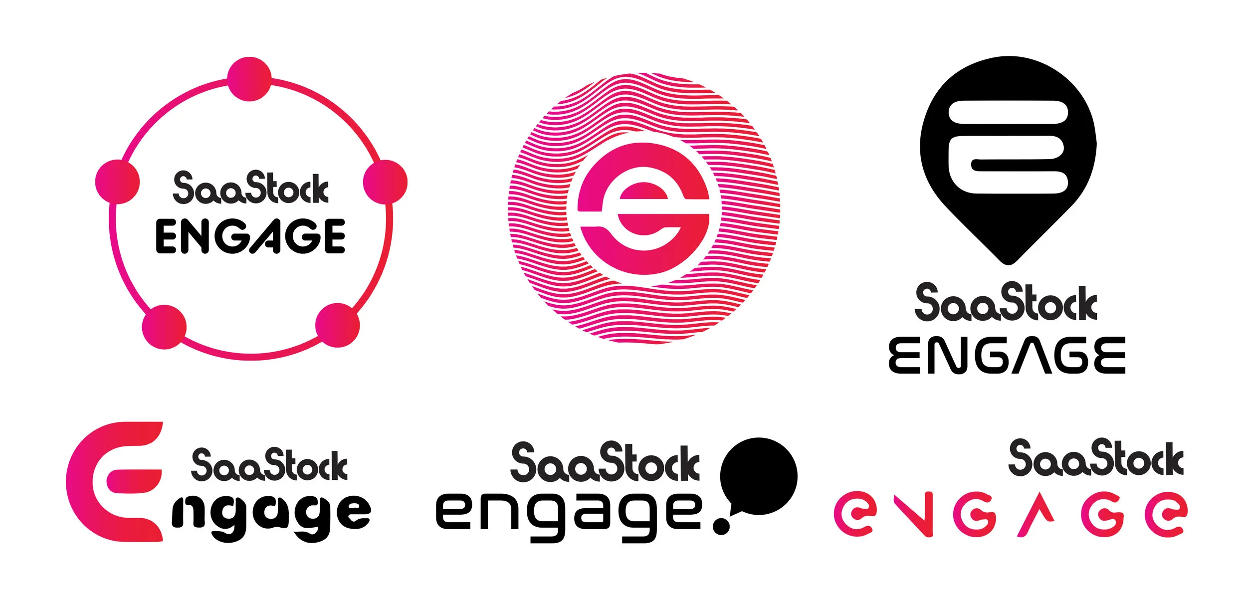  Initial and developed logo ideas 
