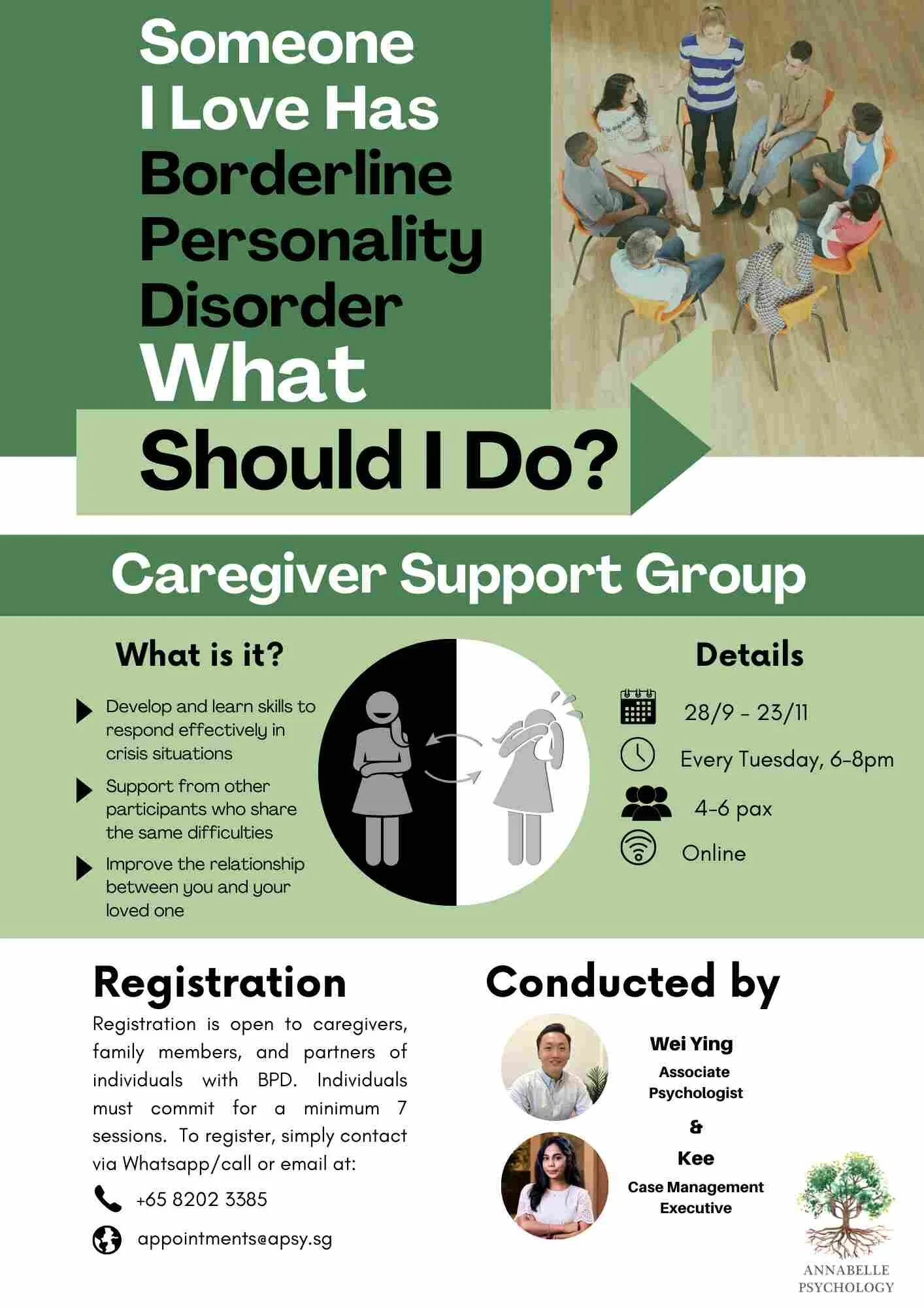 2021 BPD Caregiver Support Group