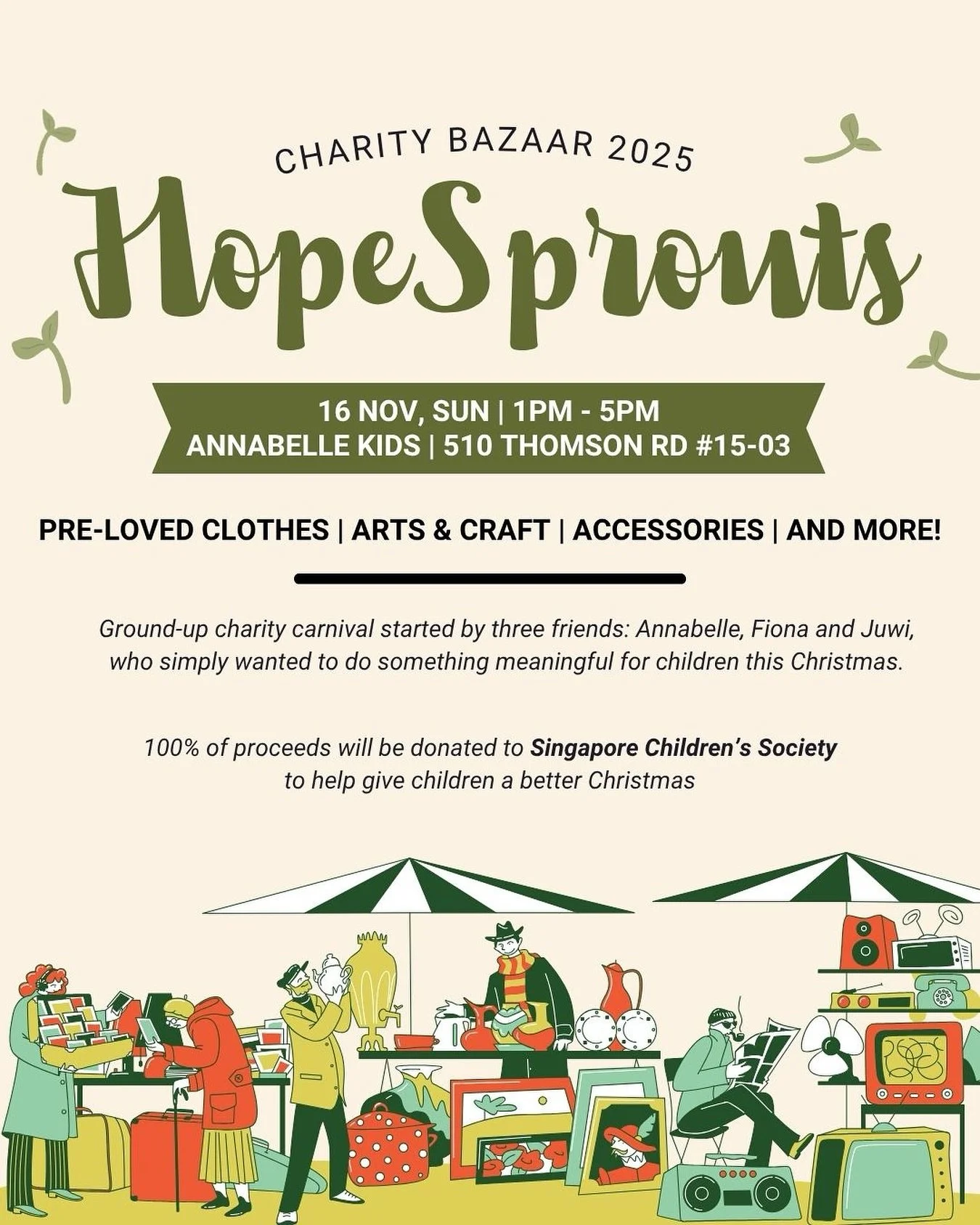 This little project started with a simple conversation between three friends, Fiona, Juvi, and myself, about wanting to do something meaningful for children this Christmas.
We’re so excited to invite you to HopeSprouts, a community-led charity