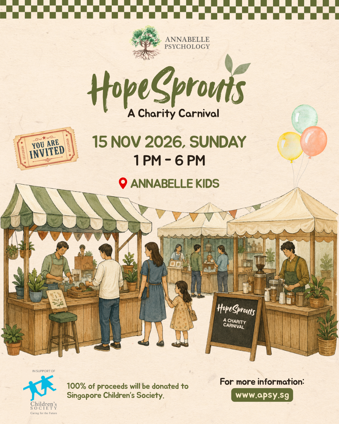 HopeSprouts 2026: A Charity Carnival