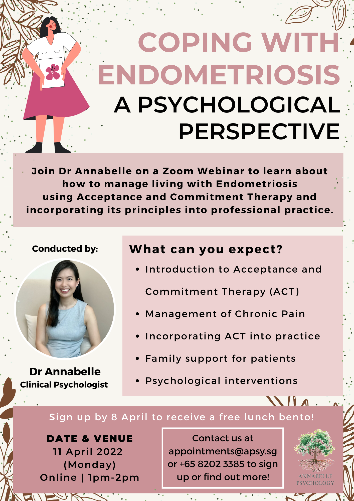Coping With Endometriosis A Psychological Perspective Annabelle Psychology Singapore S