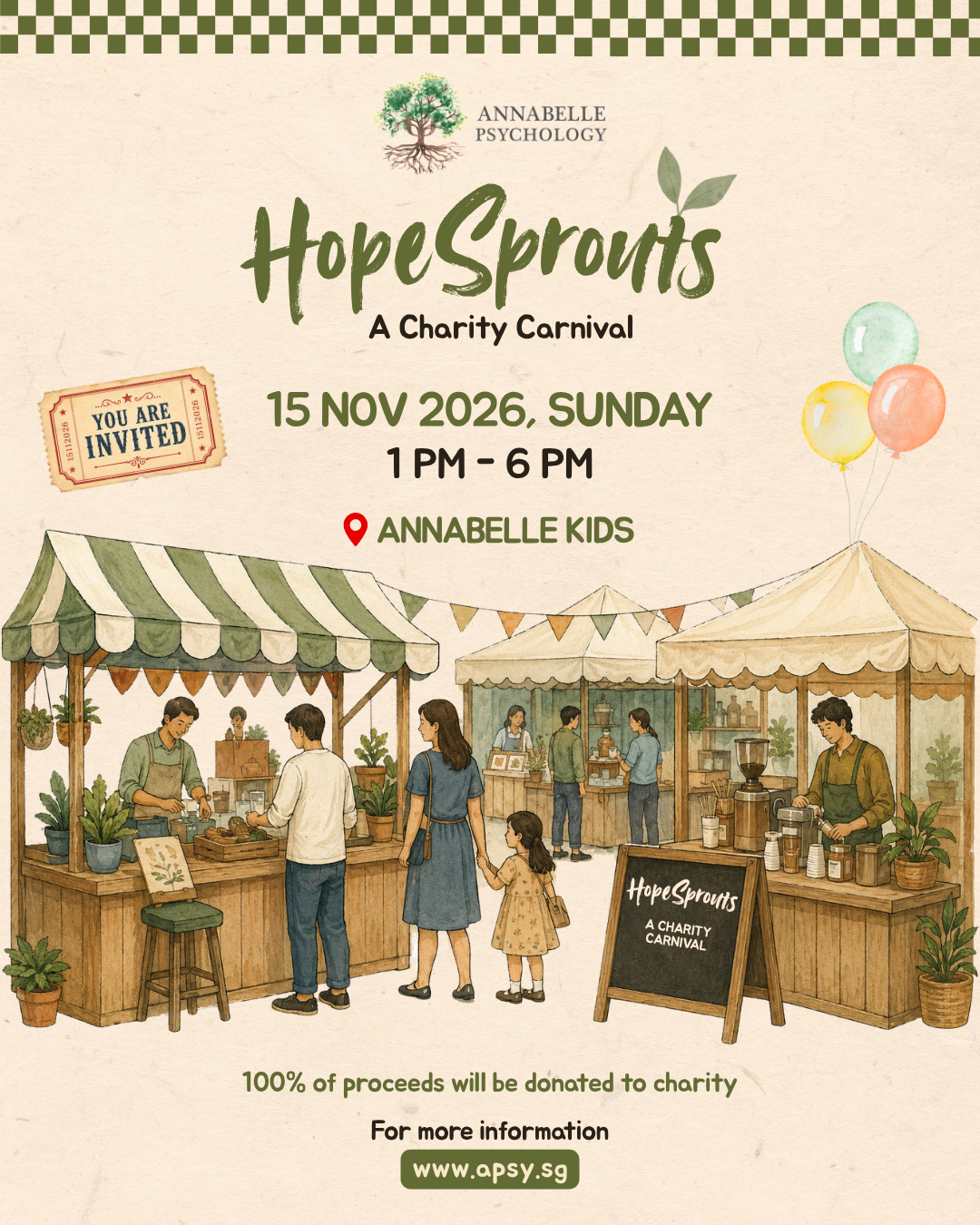 HopeSprouts 2026: A Charity Carnival