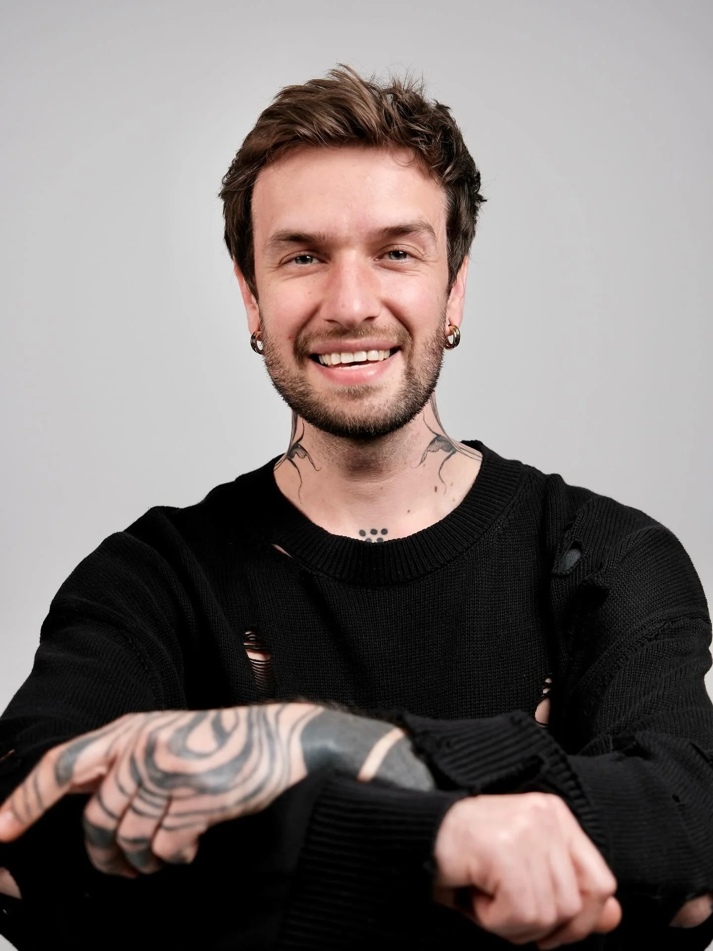 NEW RESIDENT ARTIST
@dd_verba 

Denis comes from Ukraine, carrying a deep respect for the inner worlds people hold. His work blends fineline precision, microrealism, conceptual thinking, and abstract flow into tattoos that feel personal rather than d