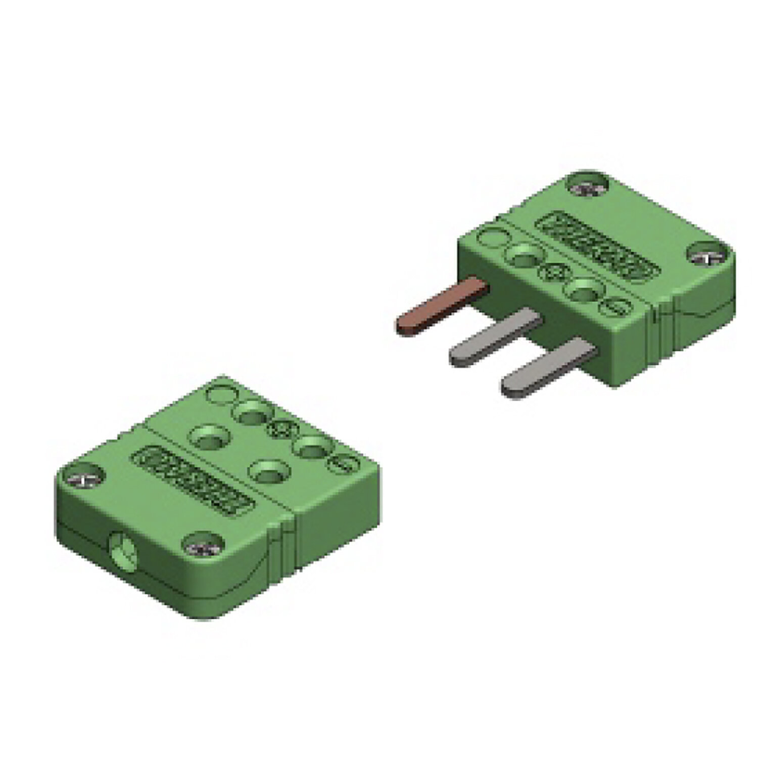Thermocouple Connectors Standard Connectors — 3 Pin