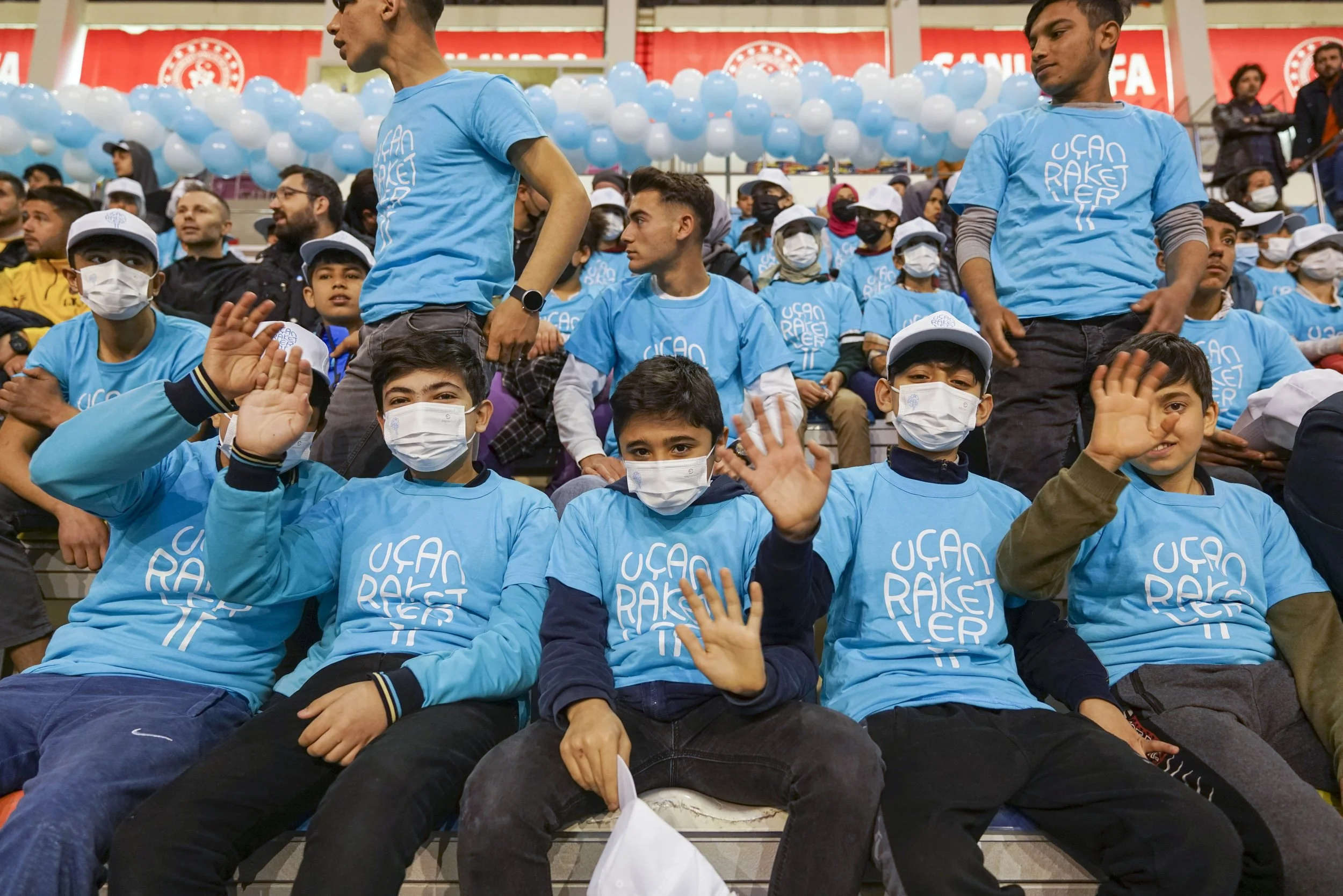 Rackets Up met with the children and youth of Sanliurfa