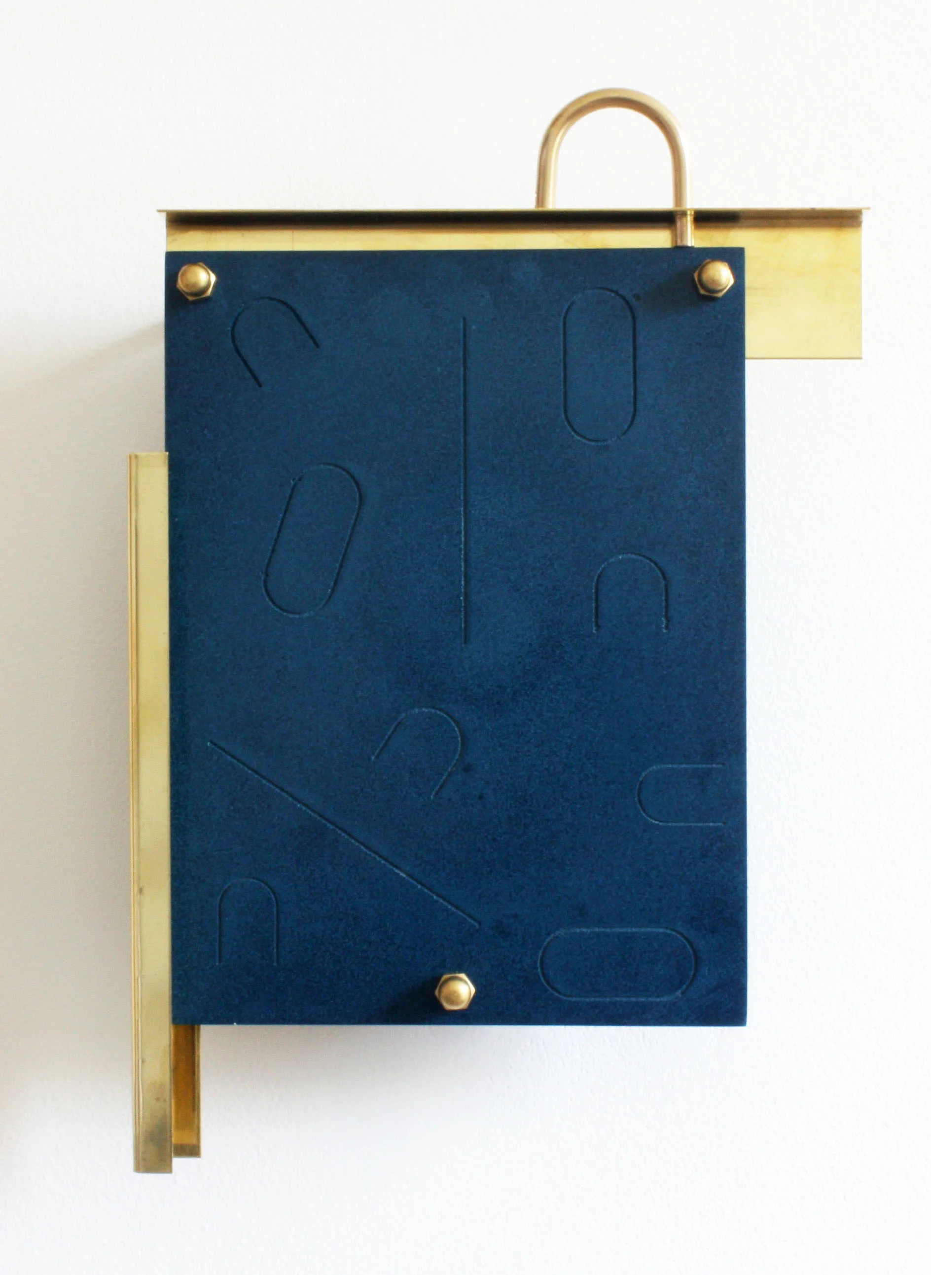   Jazz , 2016 Jesmonite and brass 