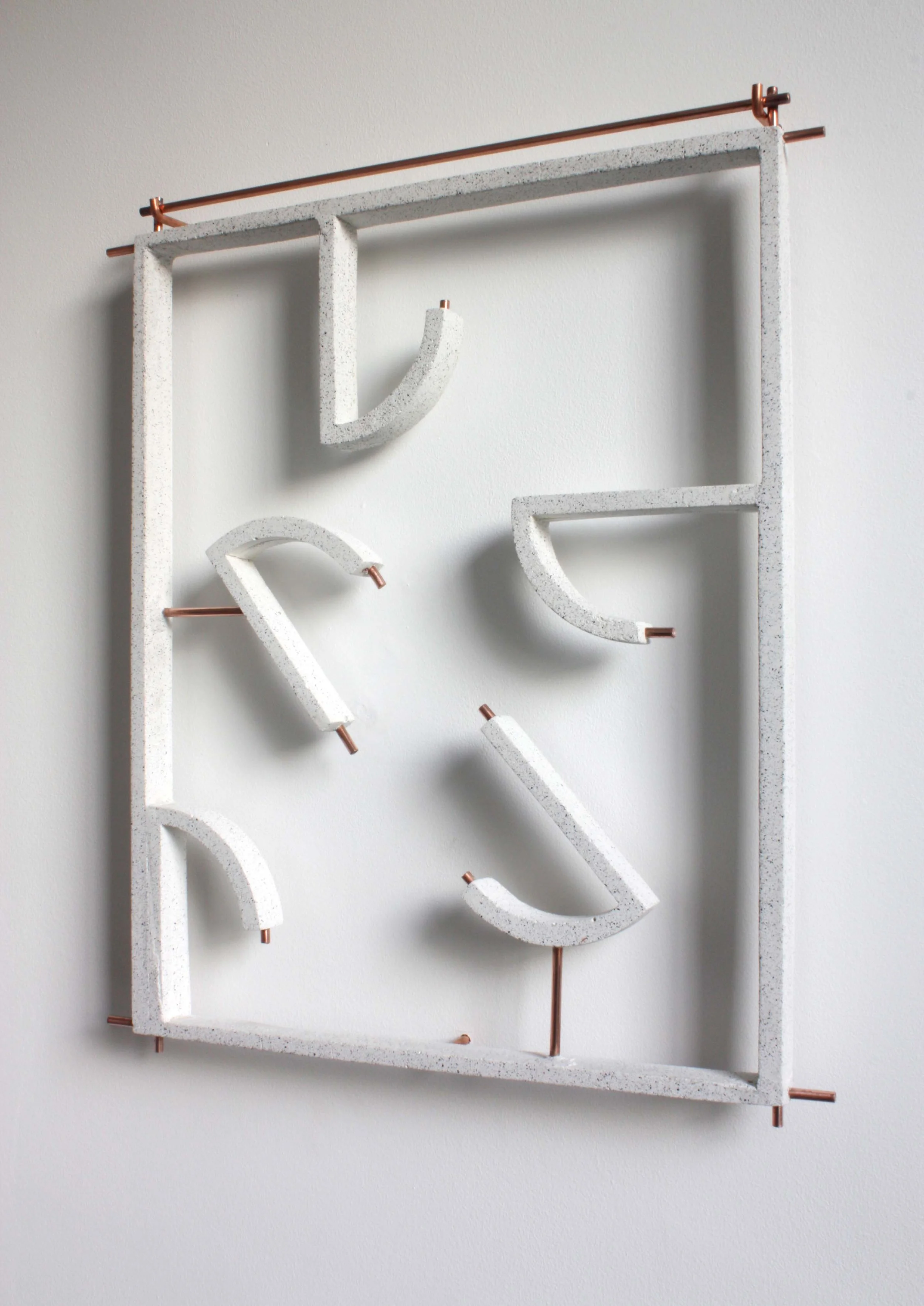   As You Wish , 2015 Jesmonite and copper 