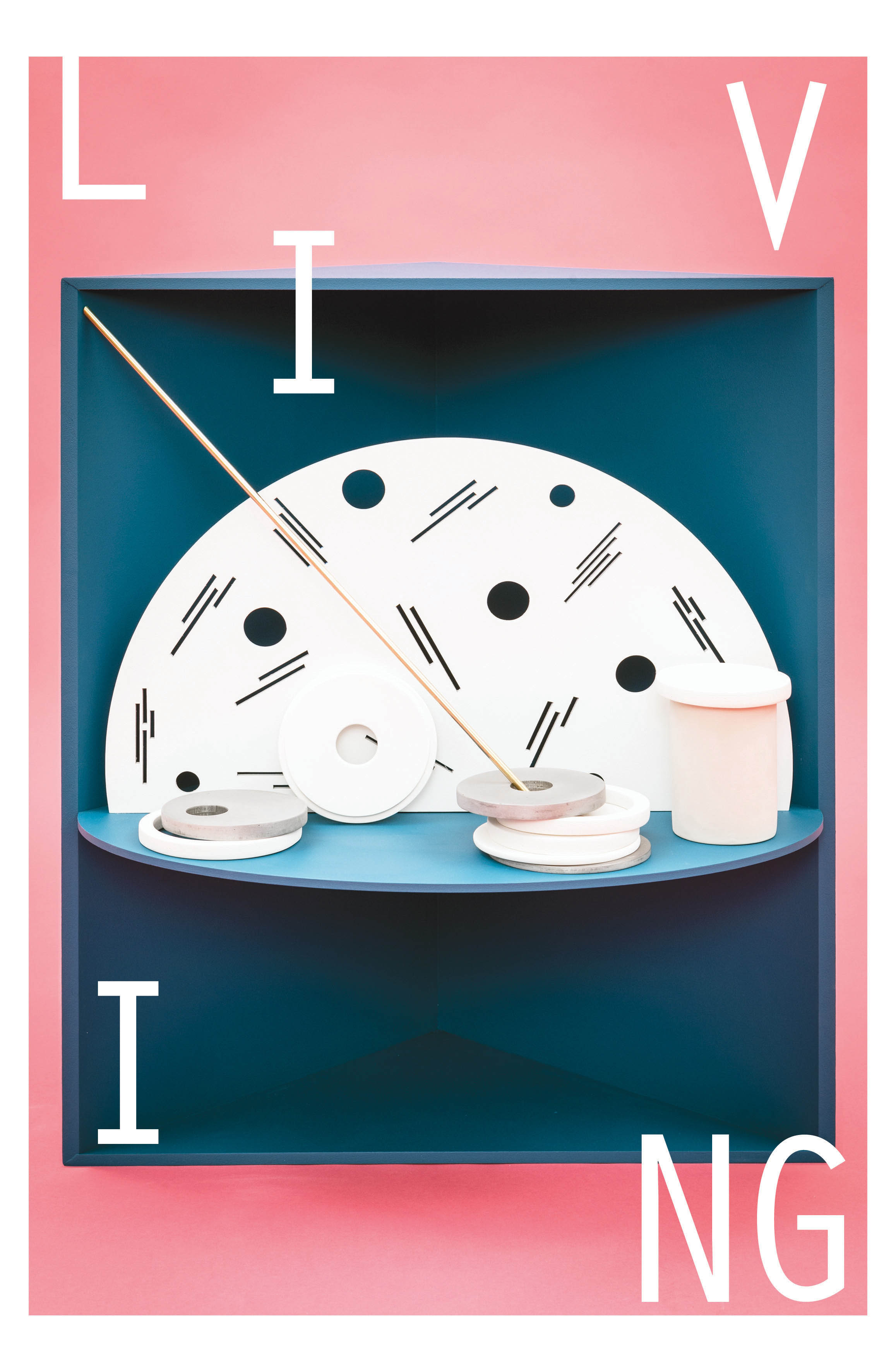 Living , 2014 Digital print Limited edition poster for Ambit 217