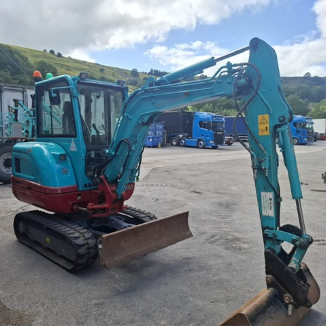 Takeuchi TB230 Compact Excavator front side view