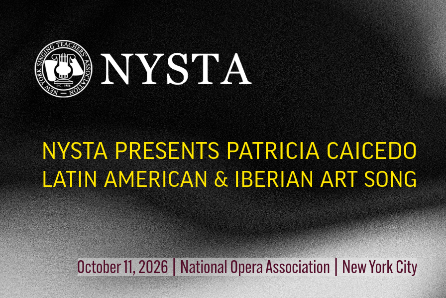 NYSTA Presents Patricia Caicedo