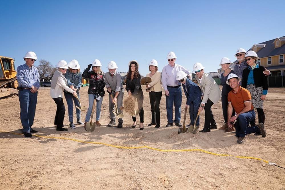   Groundbreaking at Harry’s House  Santa Ynez 