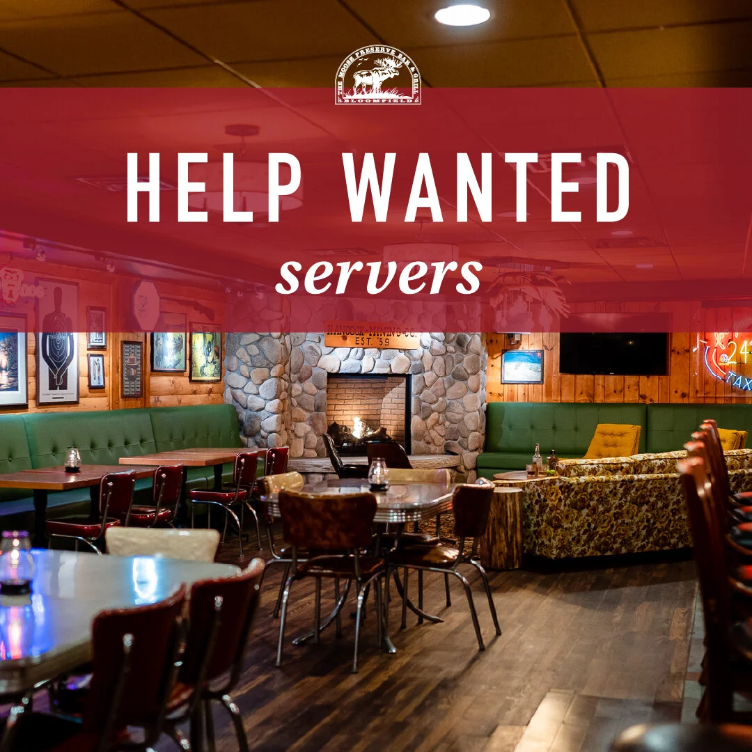Help Wanted: Servers