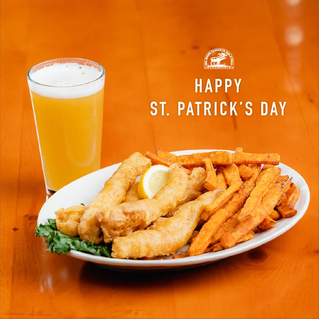 St. Patrick's Day Specials
