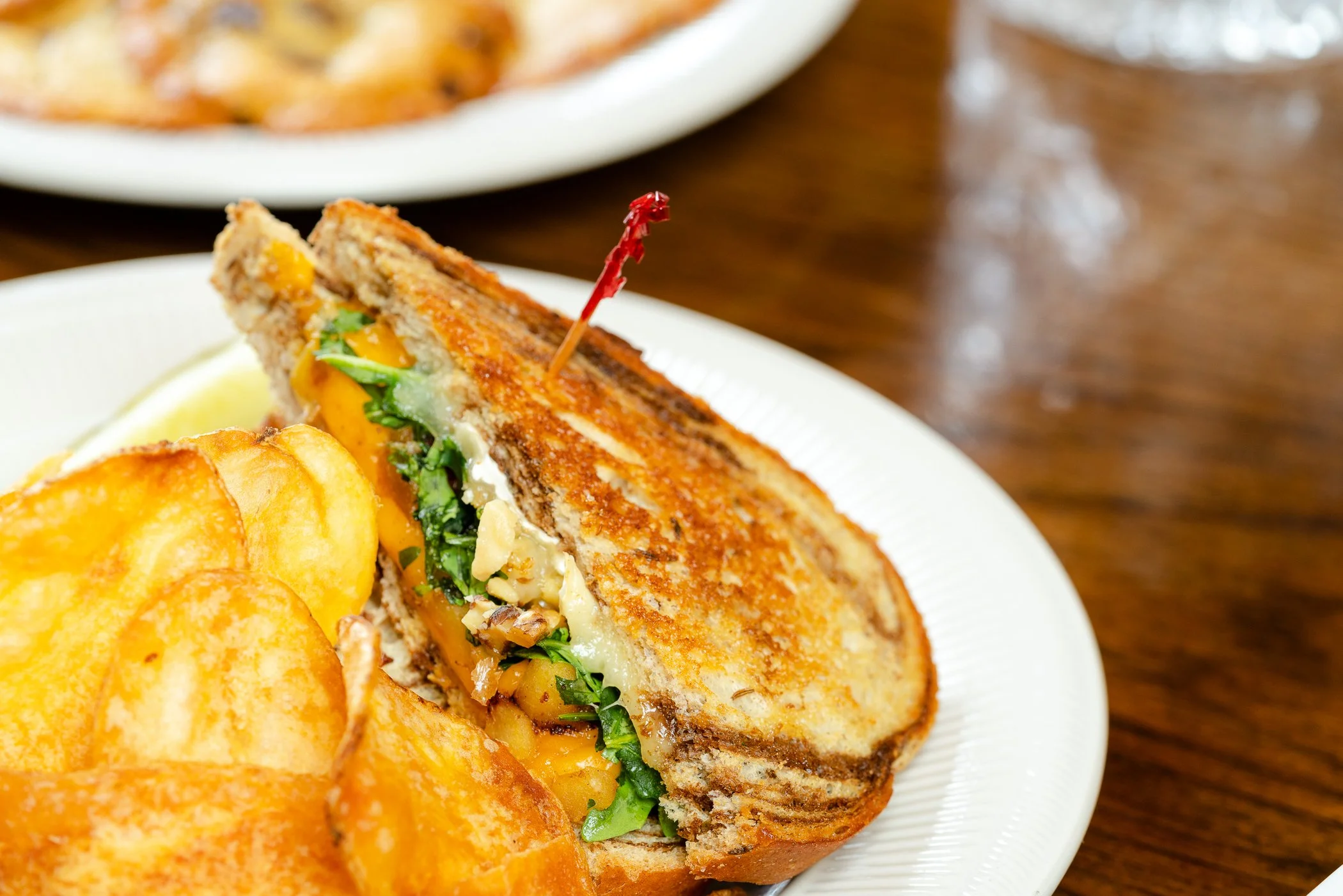 Brie &amp; Apple Grilled Cheese at The Moose Preserve