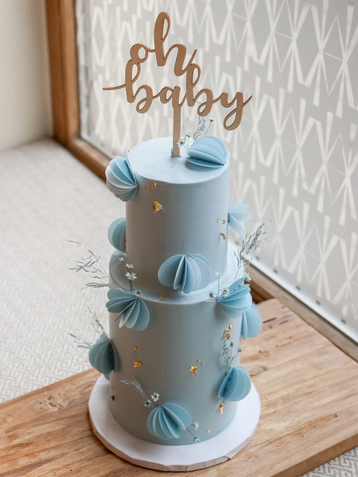 OH BABY COLETTE 🩵

&Uuml;ber unsere Website bestellbar! 

#birthdaycake #babycake #genderrevealcake #babyshowercake #munichcakes