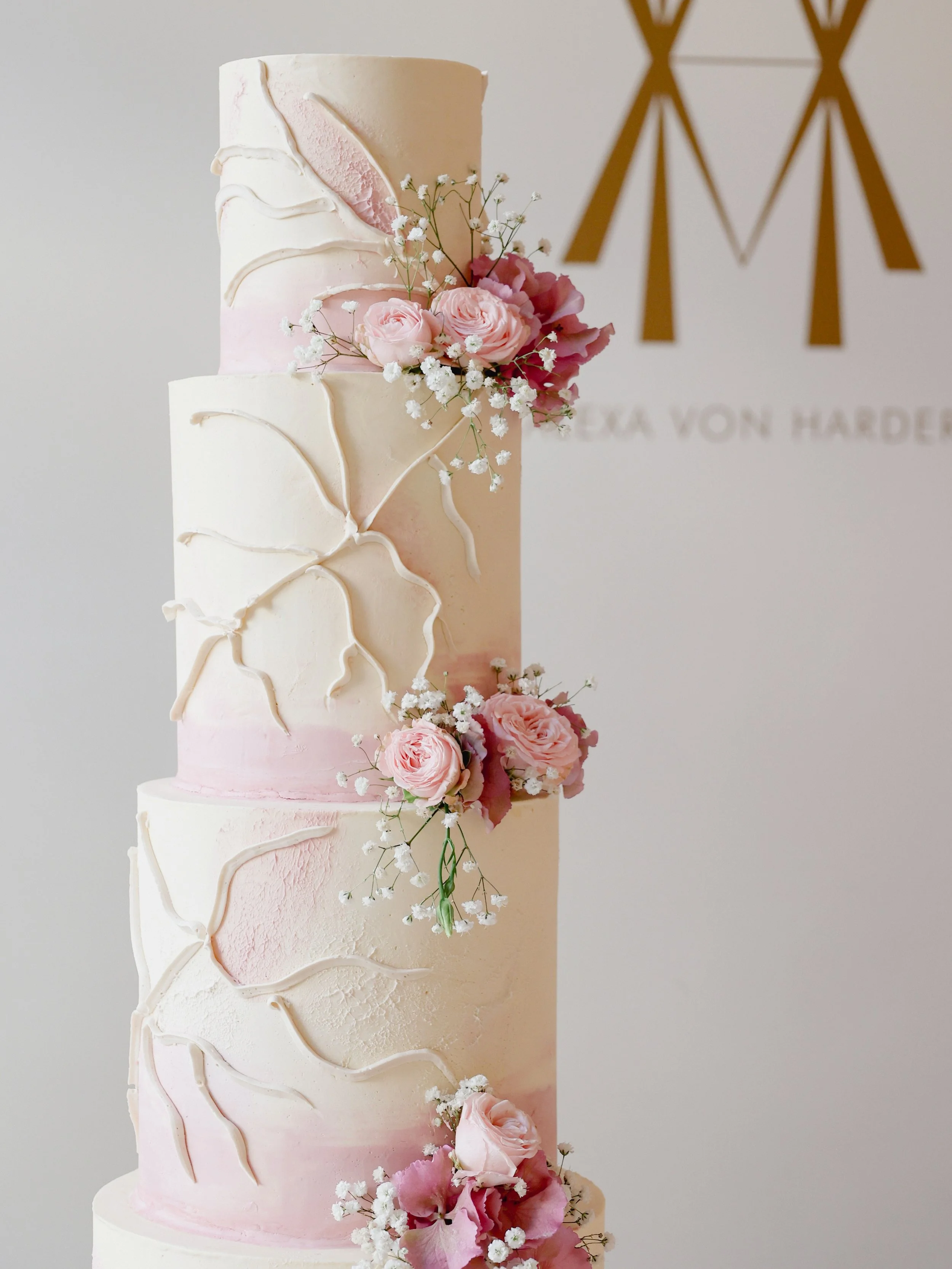 Unsere individuelle Hochzeitsanfertigung 🌸

#weddingcake #weddingcakedesign #cakedecorating #munichcakes #cakesofinstagram