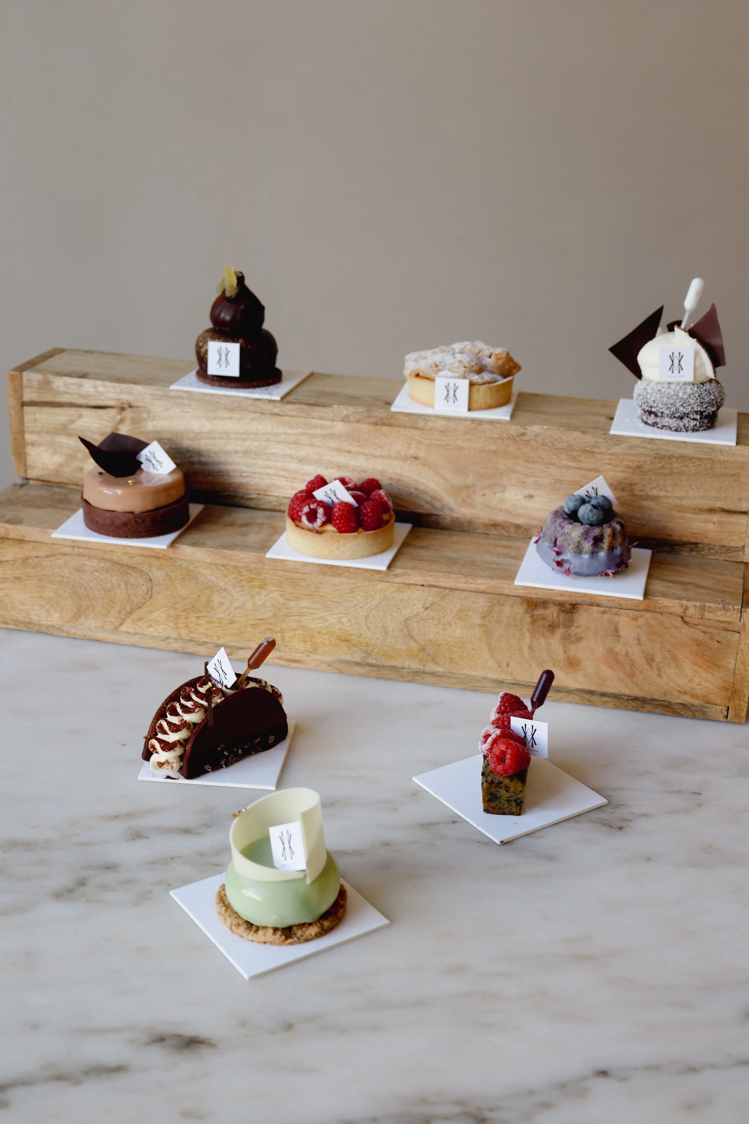 °Törtchenbox 2er I 4er - Winter/Spring