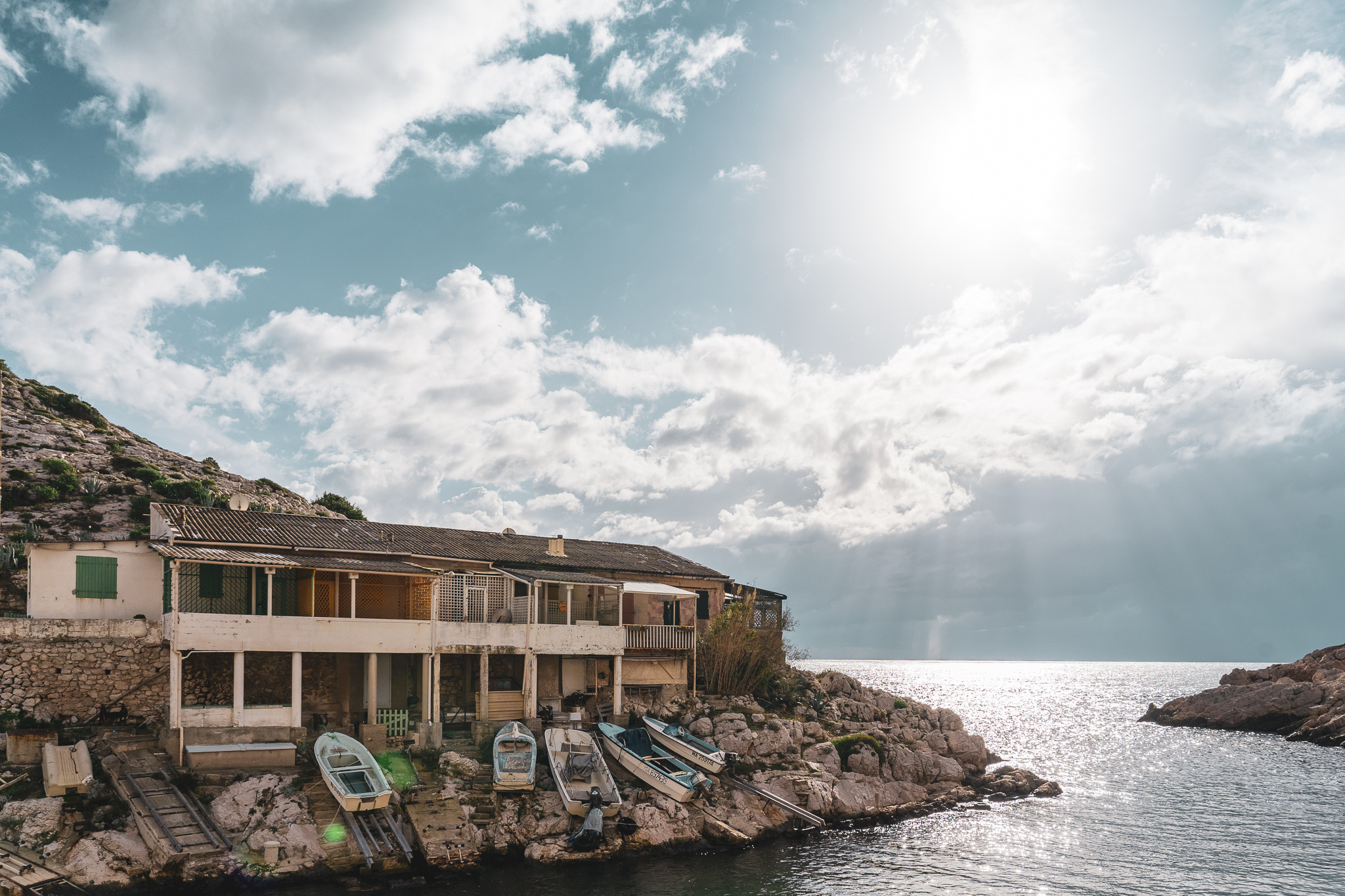 Callanque de Callelongue, in the south of Marseille.