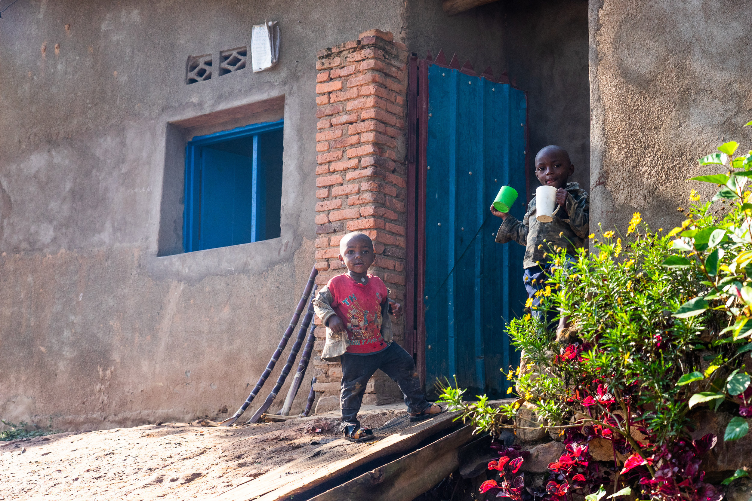 Des enfants de communautés rurales.