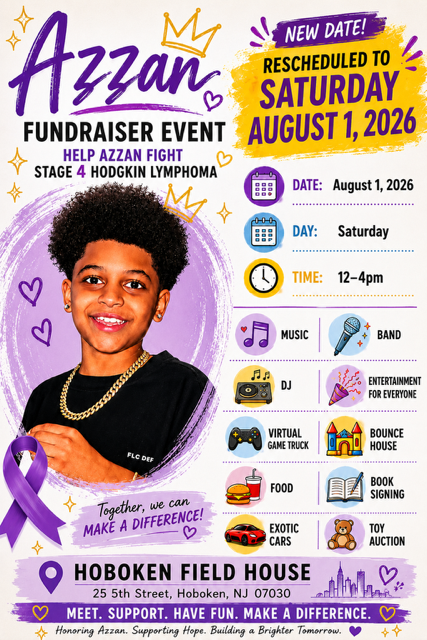 Fundraiser Event / Evento benéfico de Azzan