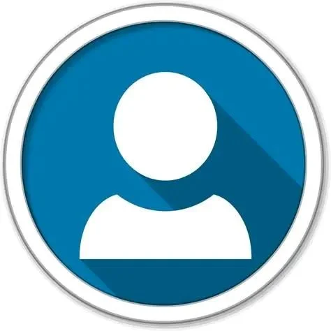 Generic user profile icon with a white silhouette of a person on a blue circular background.