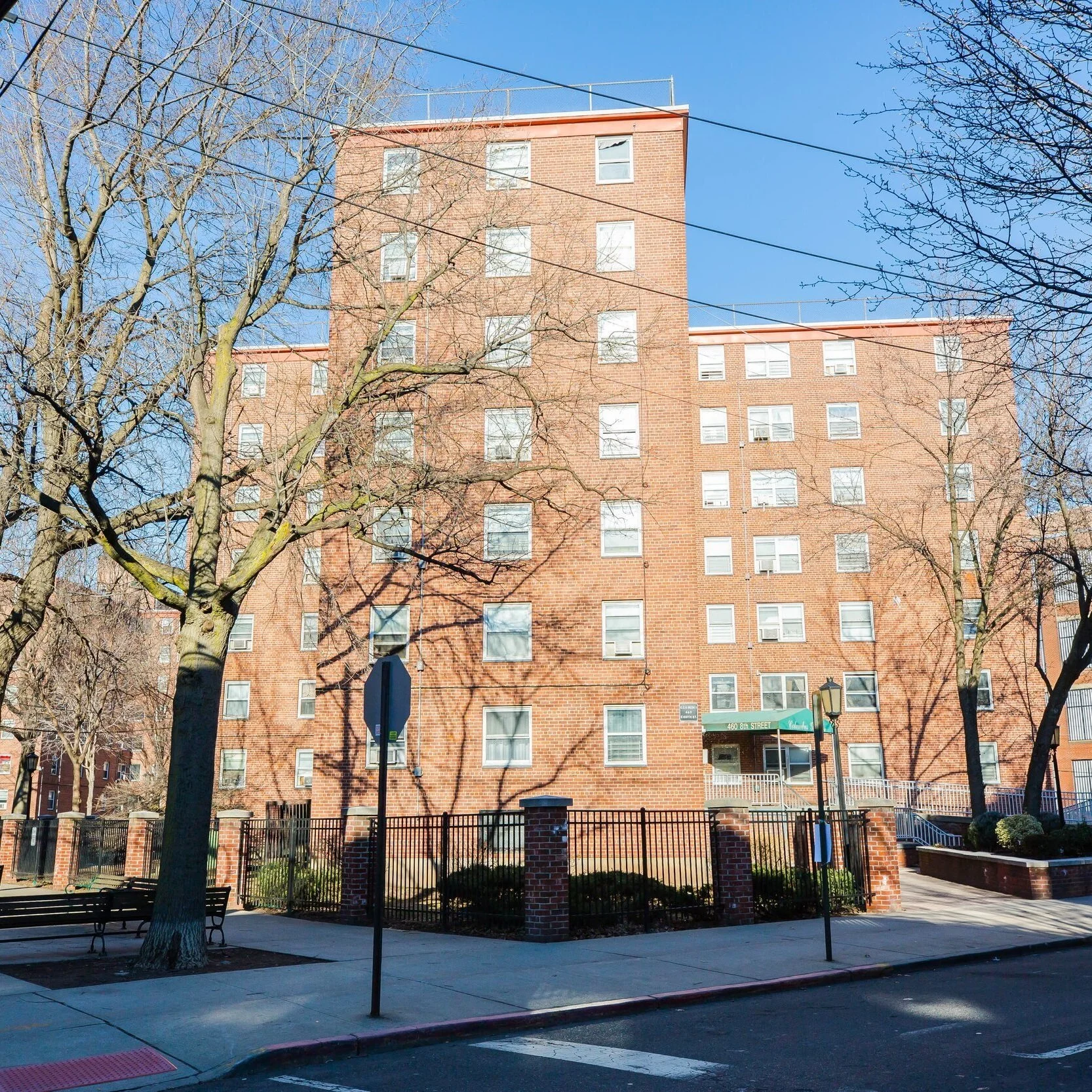 Christopher Columbus Gardens building in Hoboken