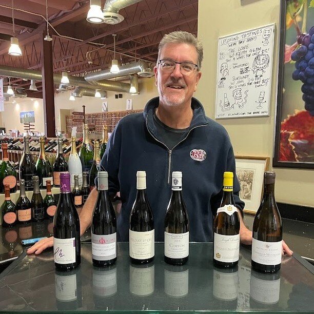 Today in all three stores: Burgundy!

$25 for 6 pours of utter deliciousness
1PM-4PM in Redwood City / 1PM-4PM in San Francisco / 3PM-6PM in Hollywood 

2020 Bachelet-Monnot Chassagne-Montrachet $79.99
2020 Domaine Joseph Drouhin Puligny-Montrachet $