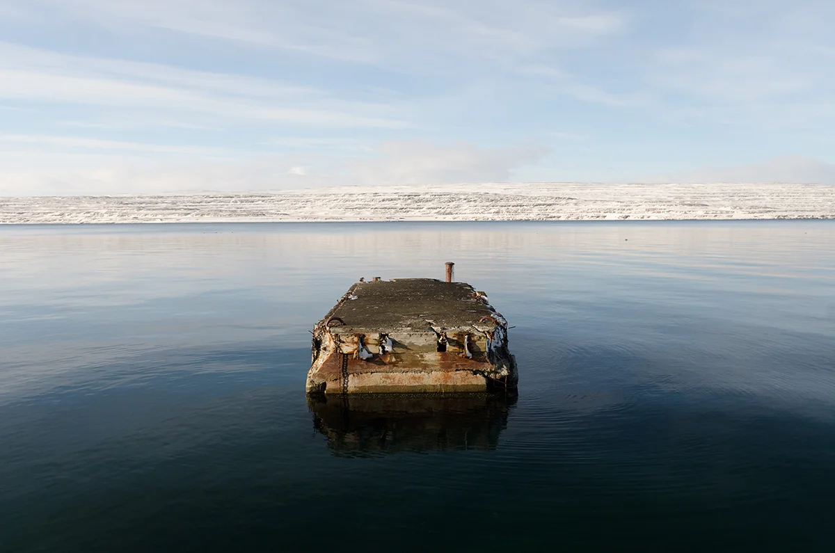 Broken Pier on a Northern Lake - © Mike Best