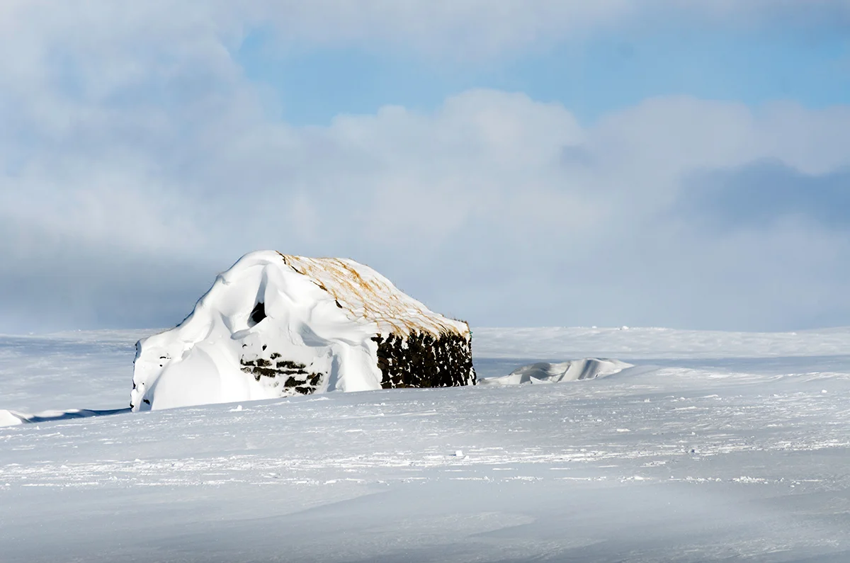 Snowy Cabin - © Mike Best
