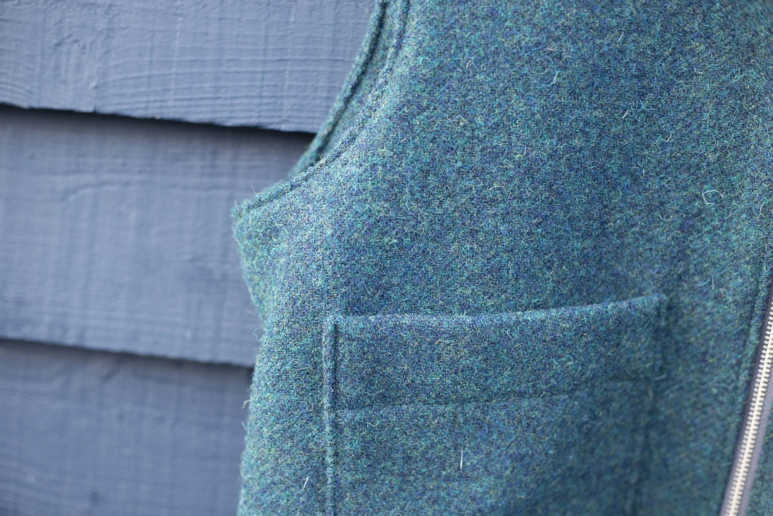 Harris Tweed® Utility Waistcoat — Island Darkroom