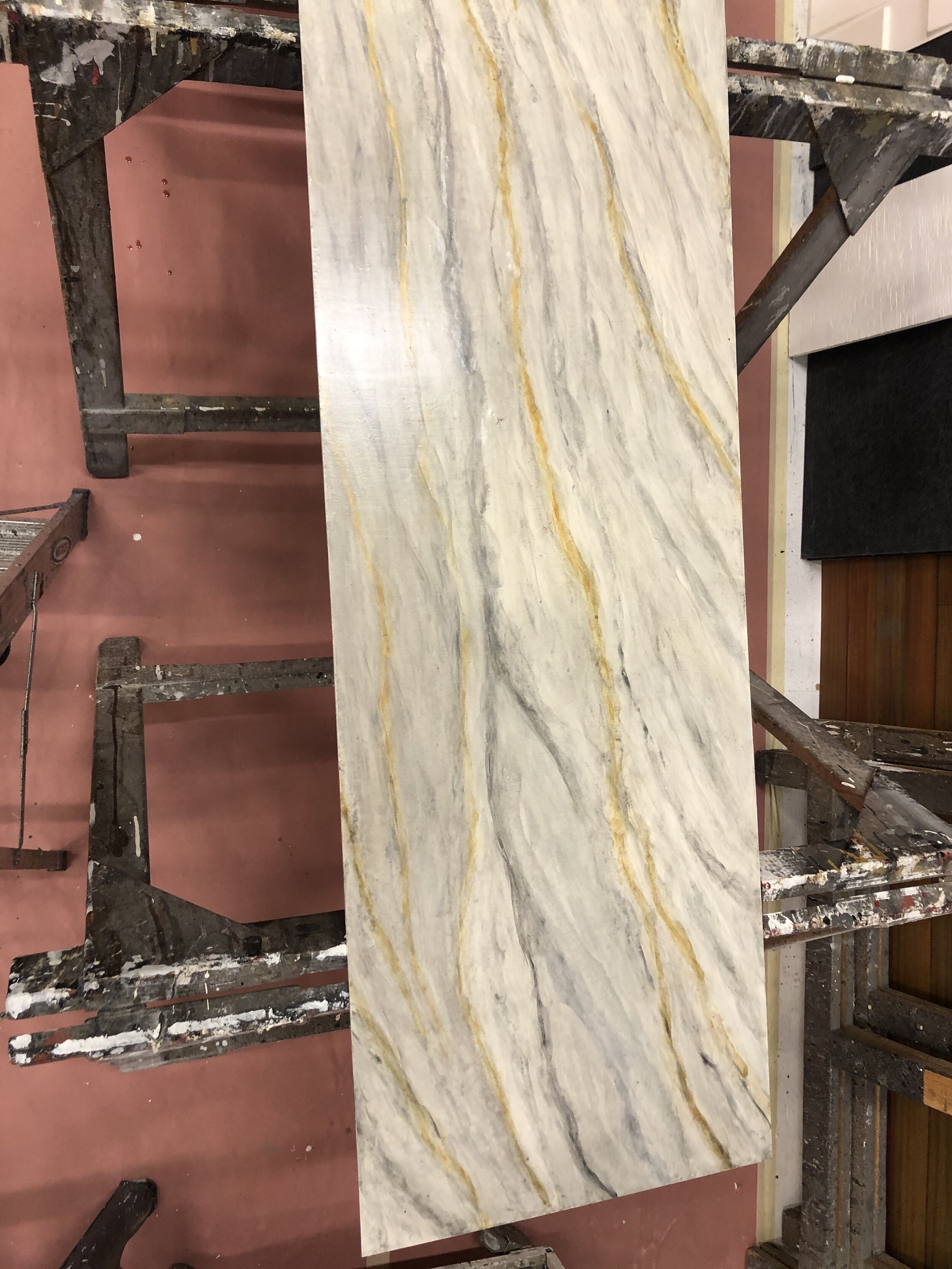 Faux Marble Countertop