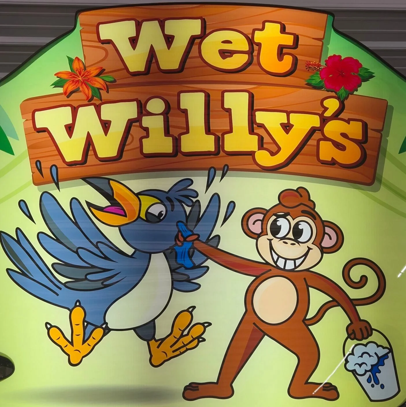 Wet Willy's Jungle Car Wash Certificate