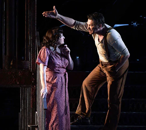 Patricia Racette and Szot starred as Anna and Frank Maurrant in Weill’s Street Scene at Spain’s Teatro Real in 2018 and will portray another couple on the rocks in Bernstein’s Trouble in Tahiti at Ravinia on August 22.