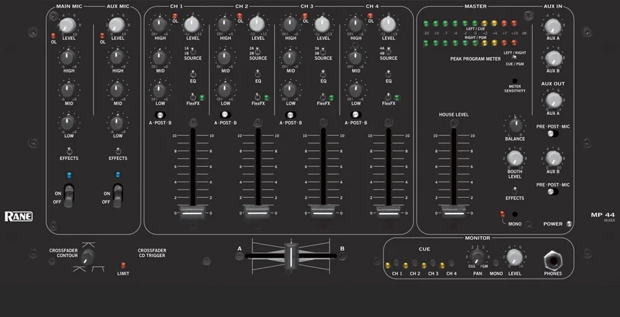 Rane MP 44 DJ mixer