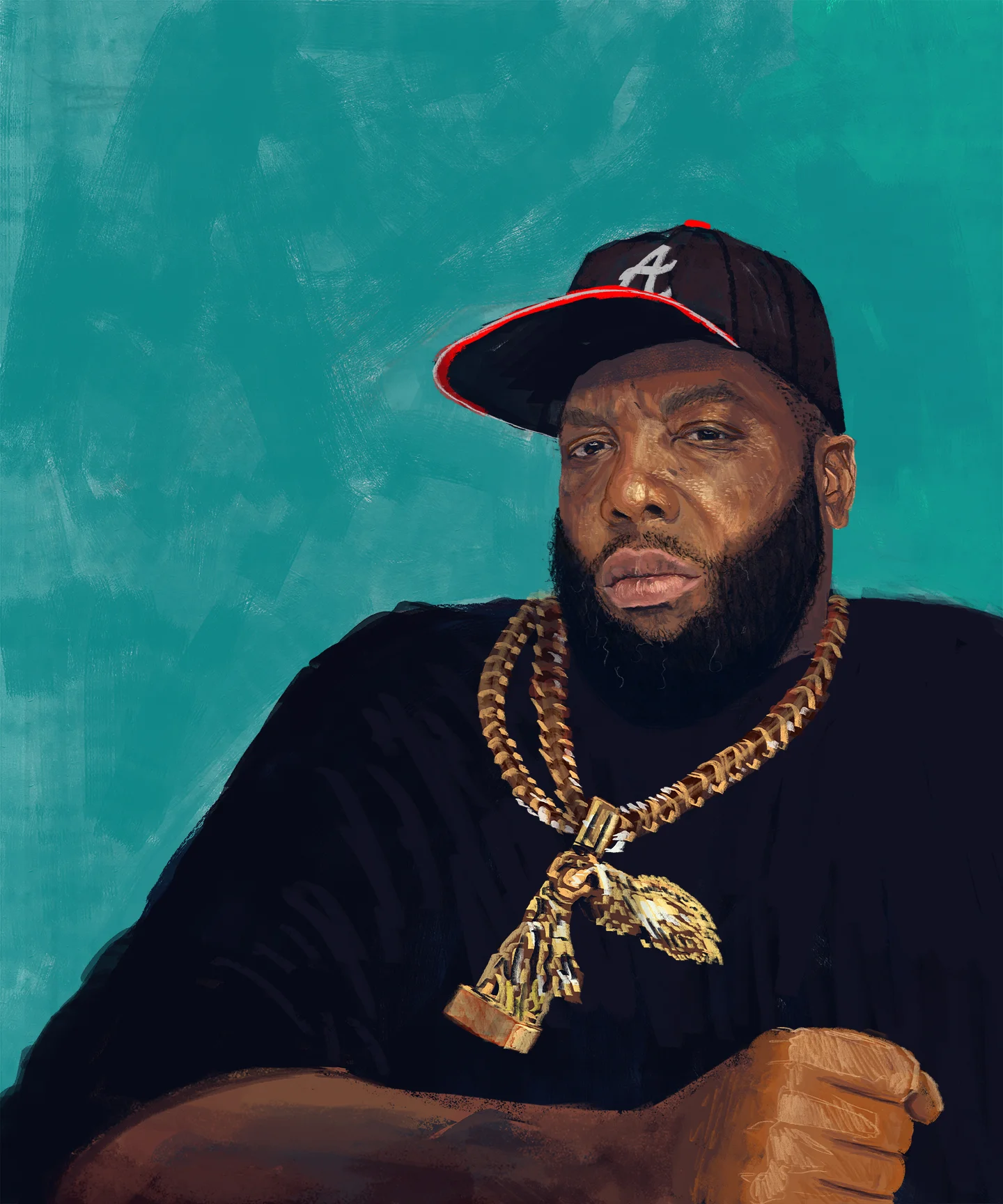 Portrait of Michael 'Killer Mike' Render