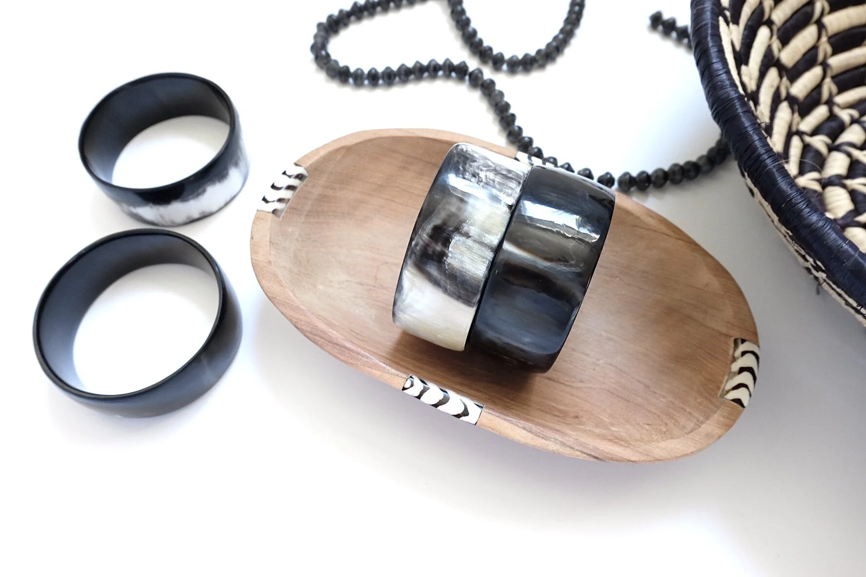 Cow Horn Wide Bracelet