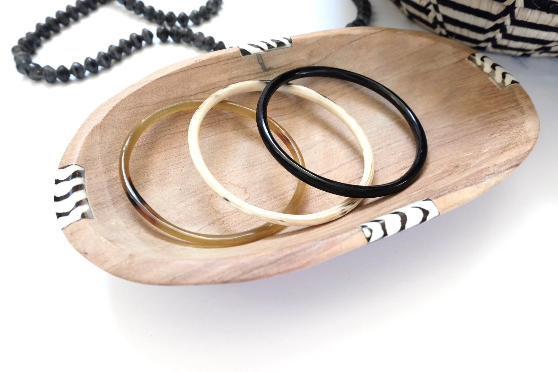 Cow Horn Stackable Bangle